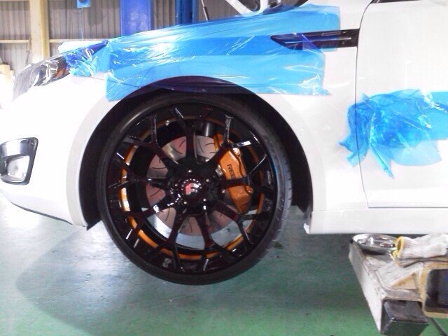 FORGIATO装着！